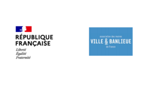 Logo de V&B à côté de celui de la République Française